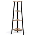 4-Tier Corner Shelf Metal Storage Rack B42213