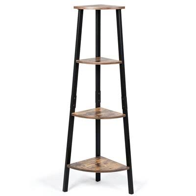 4-Tier Corner Shelf Metal Storage Rack B42213