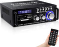 180W Wireless Bluetooth Stereo Amplifier, Dual Channel, Pack of 2 F15816
