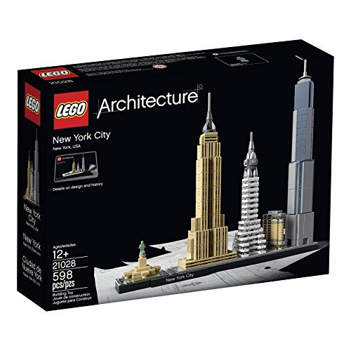 LEGO Architecture New York City Model Kit Building Blocks N839607