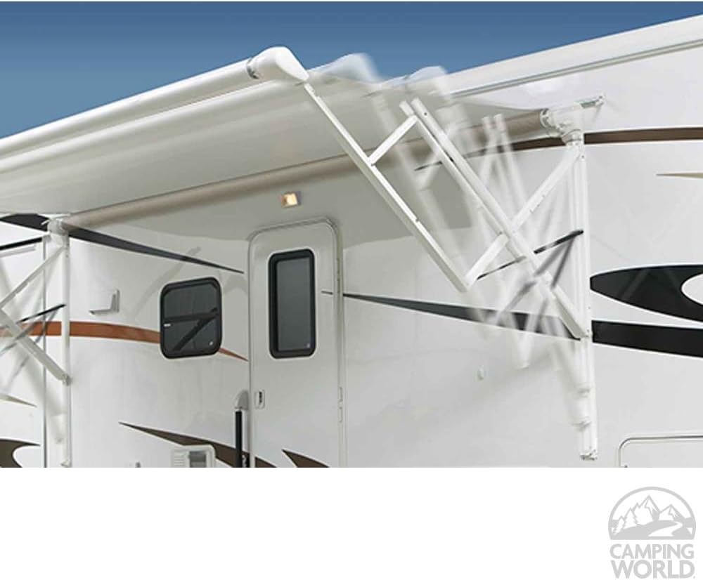 Awning Arm Assembly, 8 feet Length x 8 feet Extension, Black G488