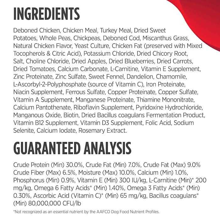 Grain-Free Chicken & Sweet Potato Dry Dog Food X95109