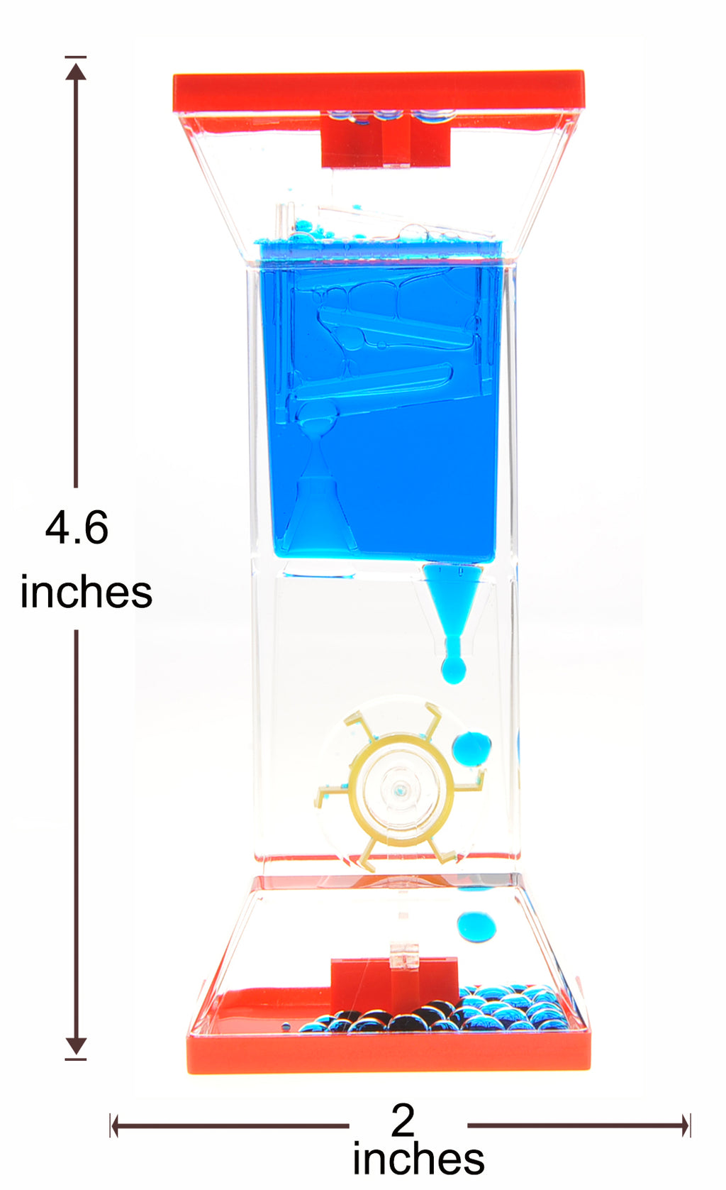 Motion Bubbler With One Wheel - Blue Y4602