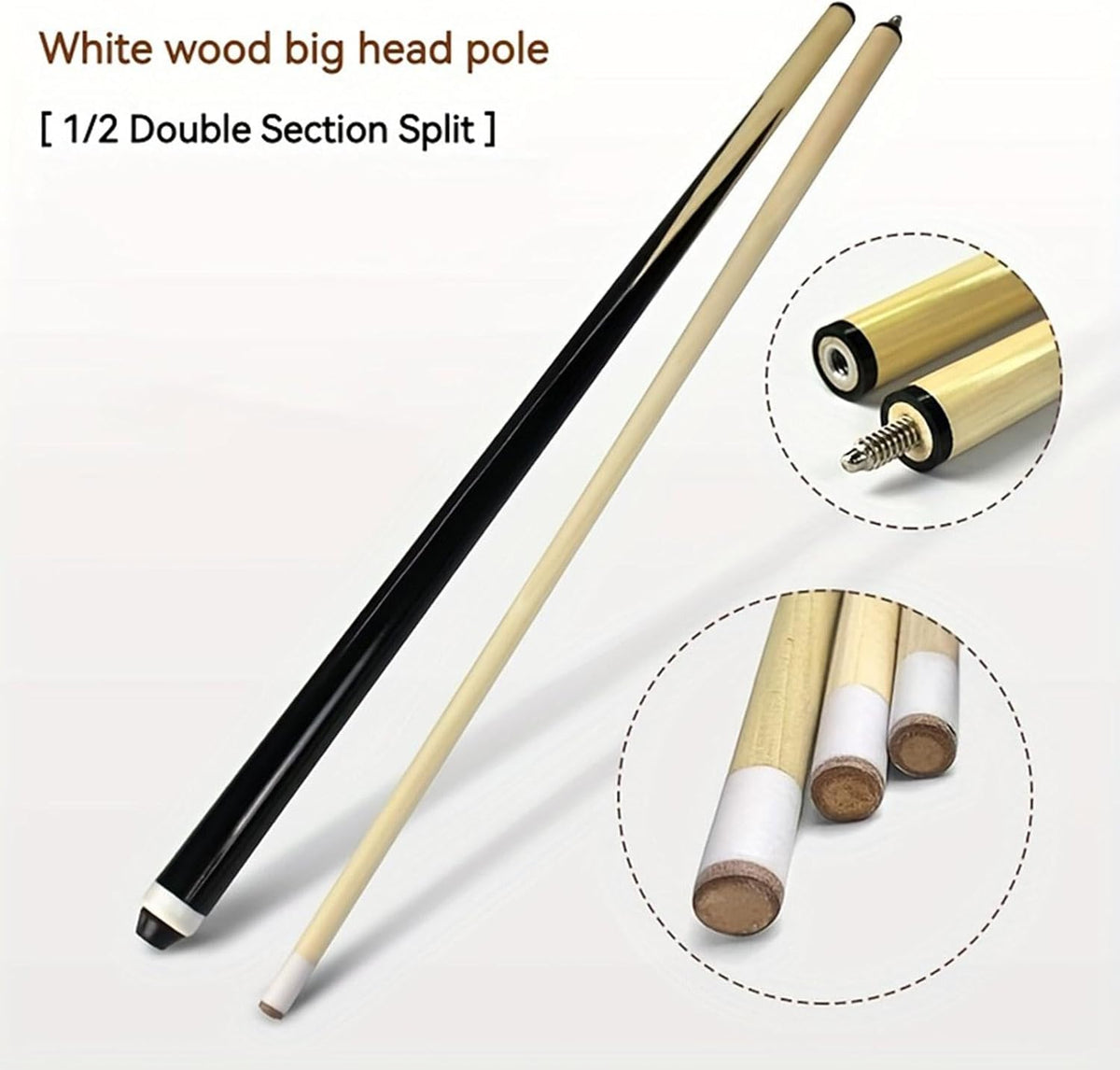 Wooden Billiard Cue Stick 500g O405160