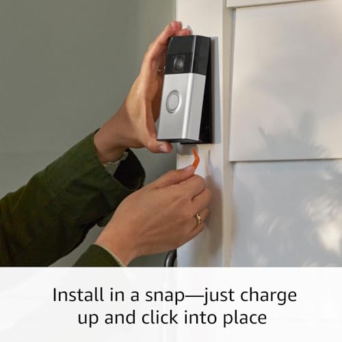 Satin Nickel Battery Doorbell W595452