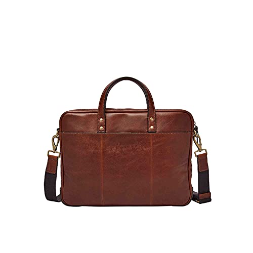 Leather Messenger Briefcase Laptop Bag G54205