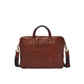 Leather Messenger Briefcase Laptop Bag G54205