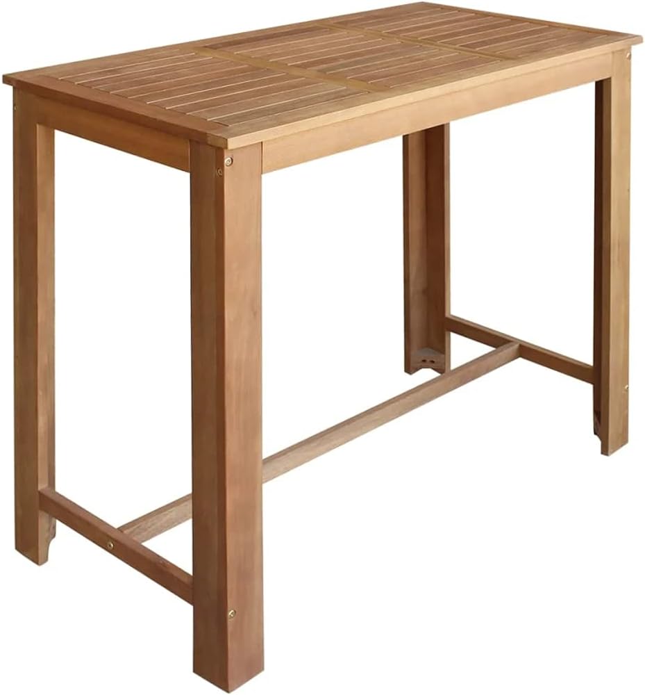 Solid Acacia Wood Bar Table L441921