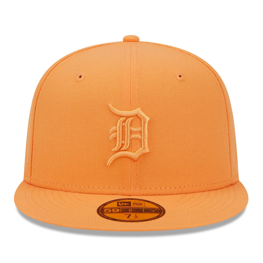 Orange Detroit Tigers Fitted Hat Z206