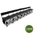 8 Seat Portable Folding Team Bench J16032