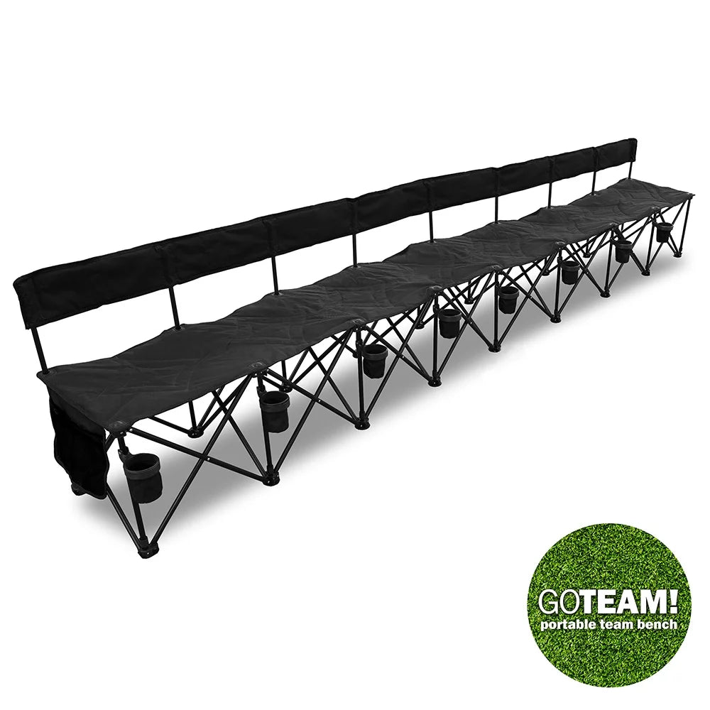 8 Seat Portable Folding Team Bench J16032