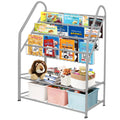 Grey Metal Kids Bookshelf 32 in R7196