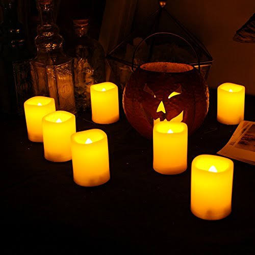 Flameless LED Battery Votive Candles Y568413