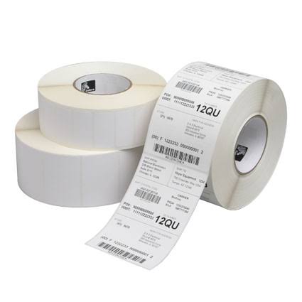 Zebra Thermal Transfer RFID Paper Label; 3 in Core; 1000 Labels/Roll; 1 Roll/Carton; White O406299