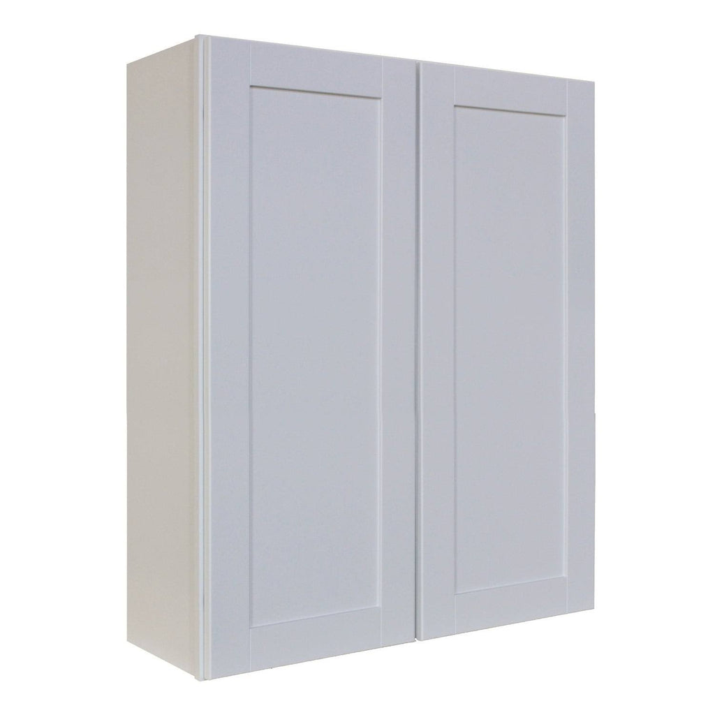 White Double Door Wall Cabinet S63736