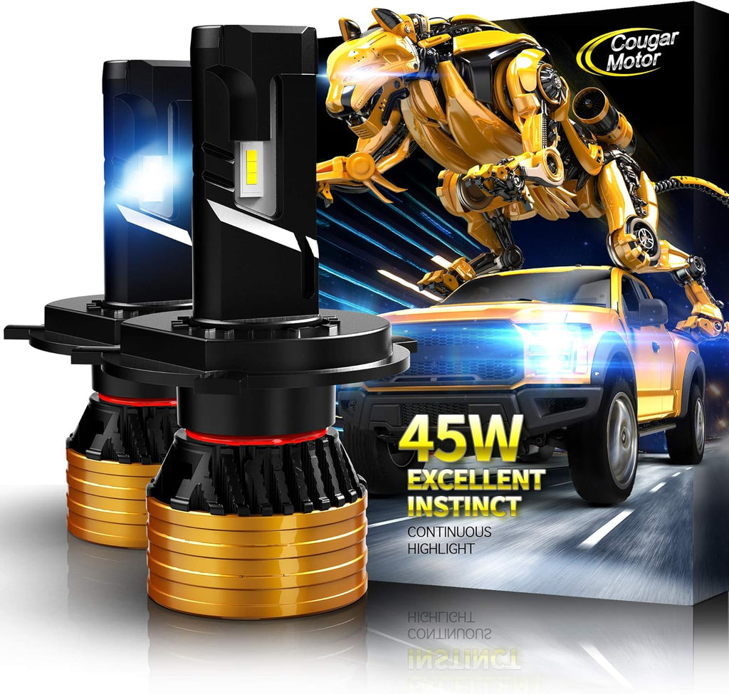 H4 LED Bulb 6500K Cool White All-in-One Conversion Kit Pack of 2 K146126