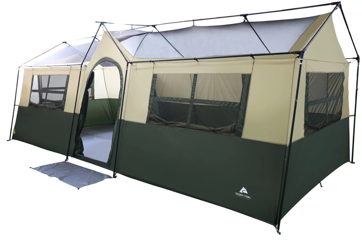 12 Person 3-Room Cabin Tent T432