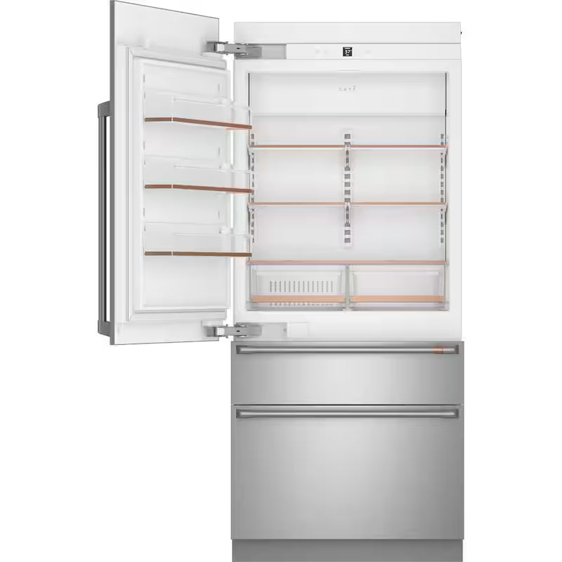 Built-In Bottom Freezer Refrigerator with Convertible Middle Drawer D756415