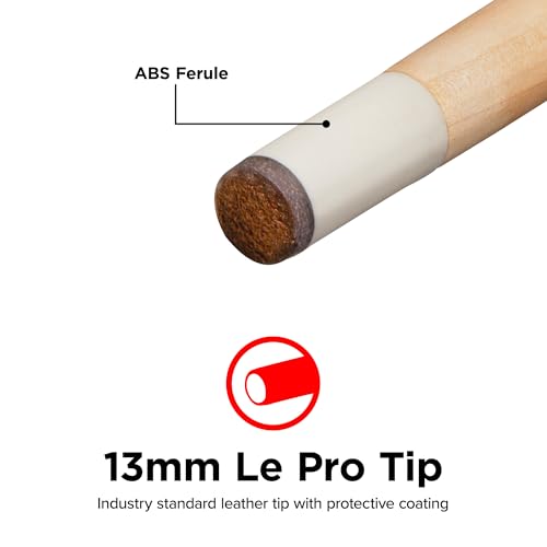 Brown 48-Inch 18-Ounce Billiard Pool Cue O884