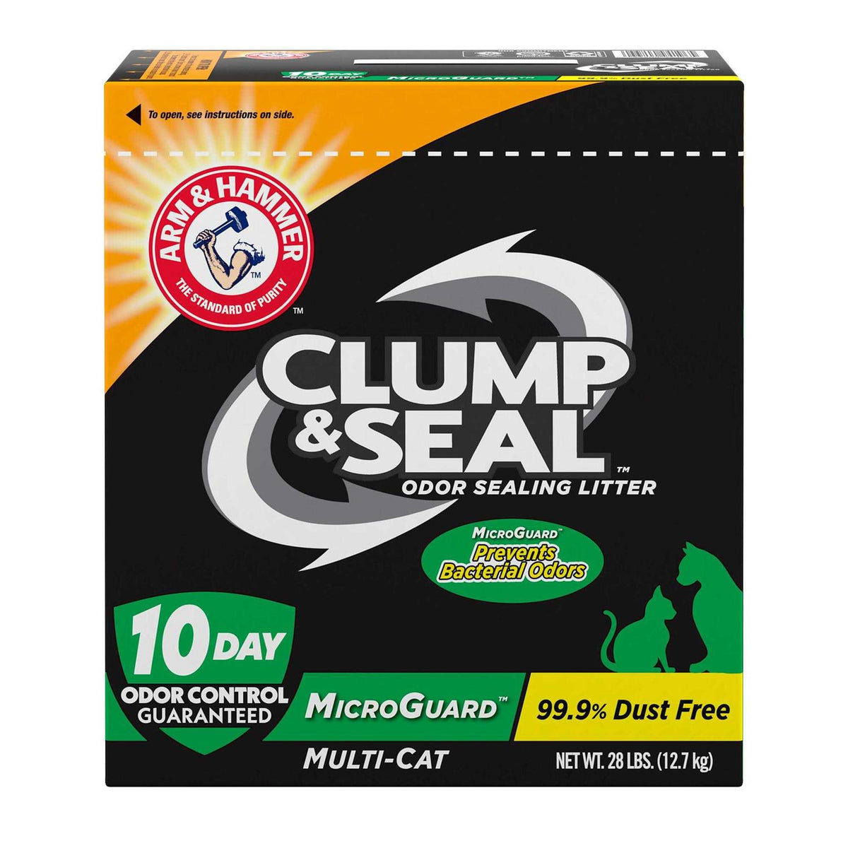 Clump & Seal Microguard Odor Sealing Litter N7803