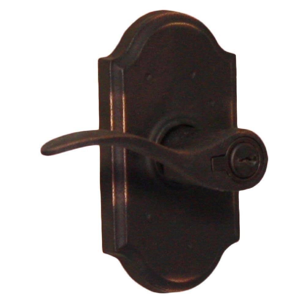 Left Hand Entry Lock Oil Rubbed Bronze Finish D895