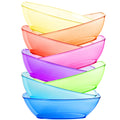 8 Pack 80 Ounce Plastic Mixing and Serving Bowls, Set of 8 B9783