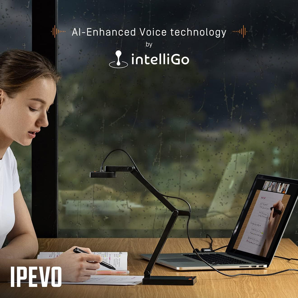Ultra HD USB Document Camera with AI-Enhanced Mic and Noise Cancellation H2776