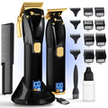 Professional Hair Clippers Set Turbo Power with Precise Cutting, Cordless Hair Clippers and Trimmers Set J4939