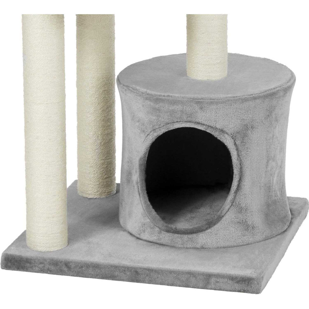 42-in Heavy Duty Faux Fur Cat Tree Condo C63091