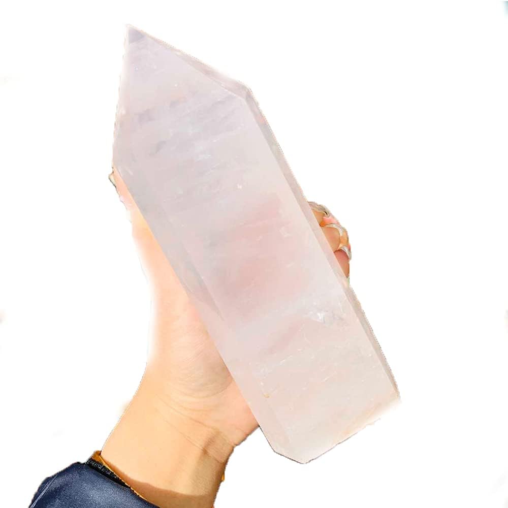 Natural Clear Quartz Tower Crystal Point Pack of 2 A821