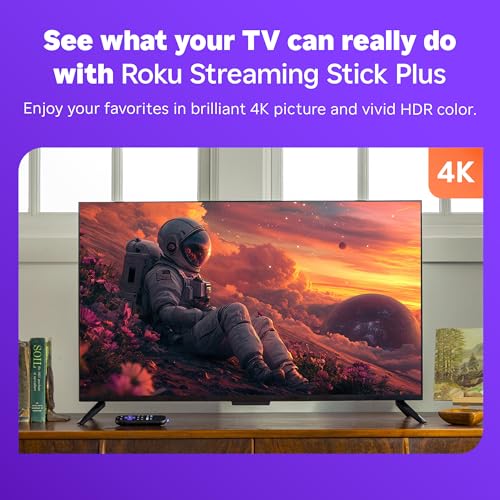 4K HDR Roku Streaming Device with Voice Remote B592824