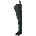Forest Green 2-Ply Rubber Hip Wader D764