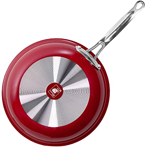 10 inch Ceramic Copper Non-Stick Fry Pan O114