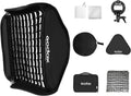 Foldable Flash Softbox Kit with Grid and Carrying Case Y820799