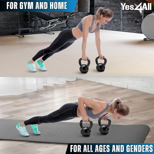 5-80 lbs Cast Iron Kettlebell P54981