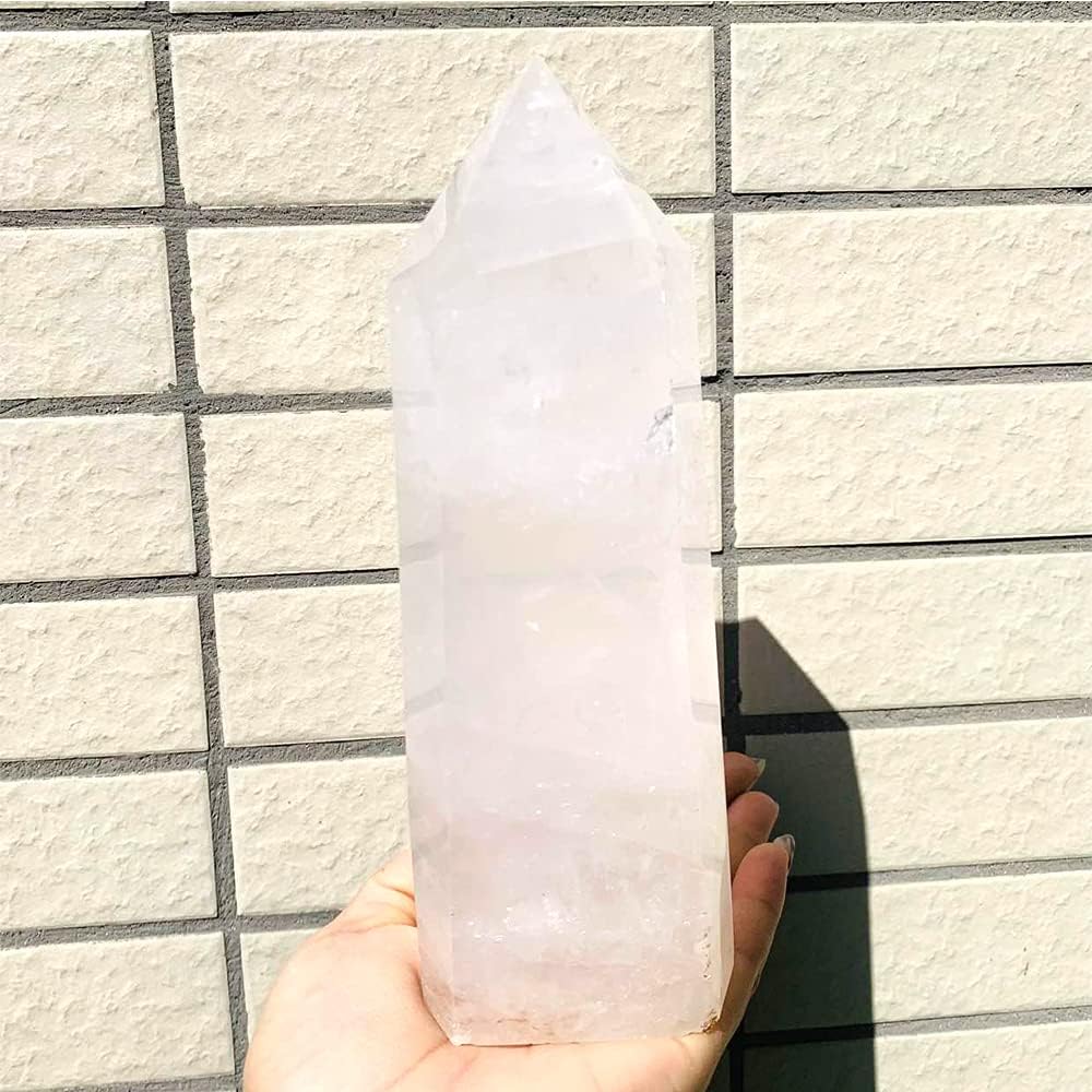Natural Clear Quartz Tower Crystal Point Pack of 2 A821