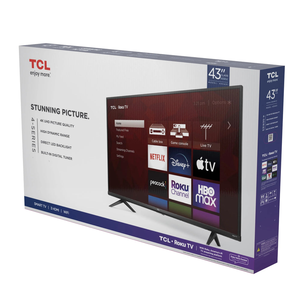 43 Class 4K UHD HDR Smart TV M823
