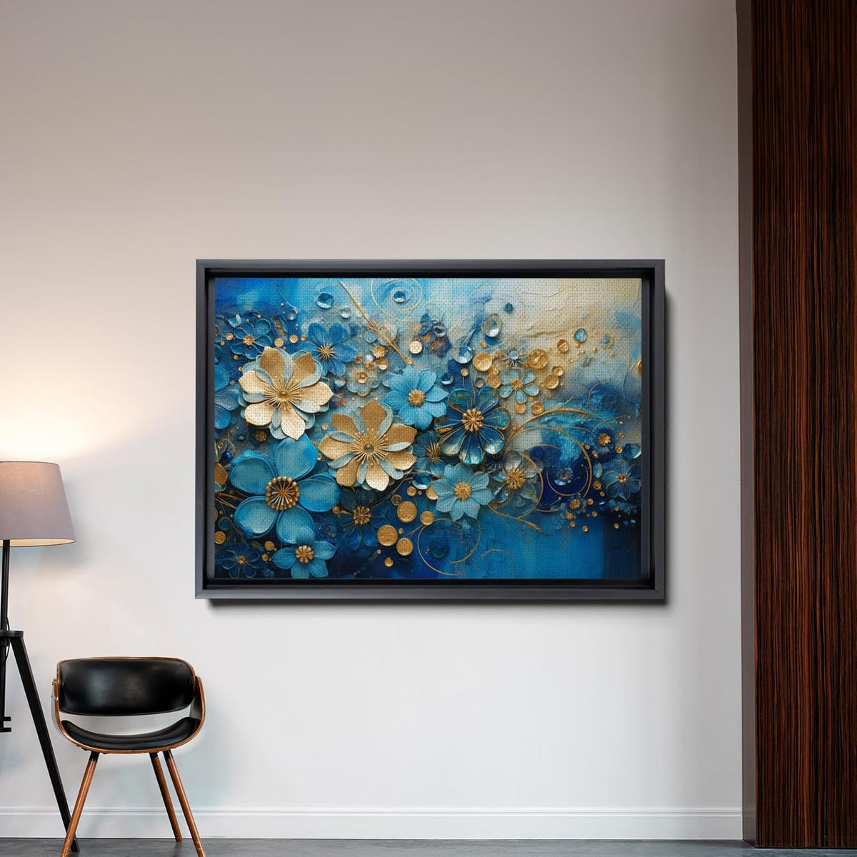 Vintage Mandala Flowers Wall Art Q6012
