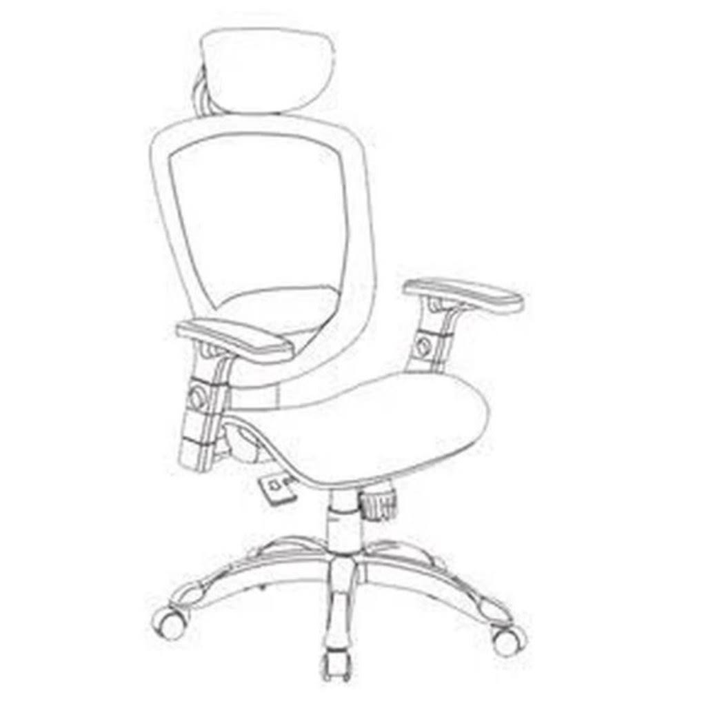 Black Ergonomic Mesh Task Chair E339