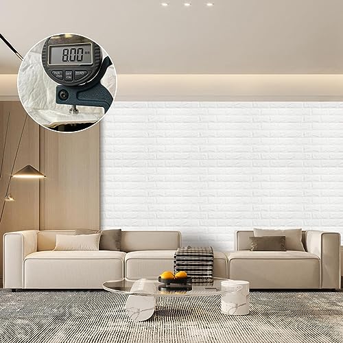 20 Pack Peel and Stick 3D Faux Brick Wall Panels L567228