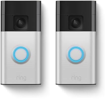 Satin Nickel Battery Doorbell W595452
