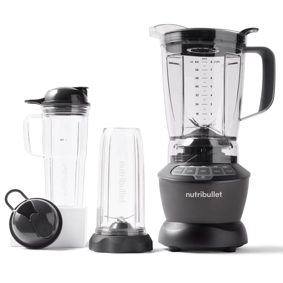 Dark Gray 64 oz. Full-Size Blender Combo V6400