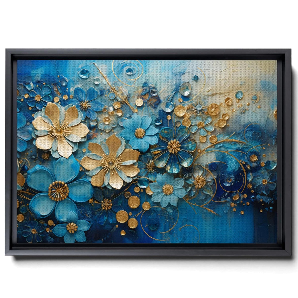 Vintage Mandala Flowers Wall Art Q6012