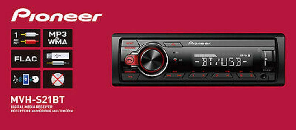 Single DIN Bluetooth Car Stereo Receiver Z7481