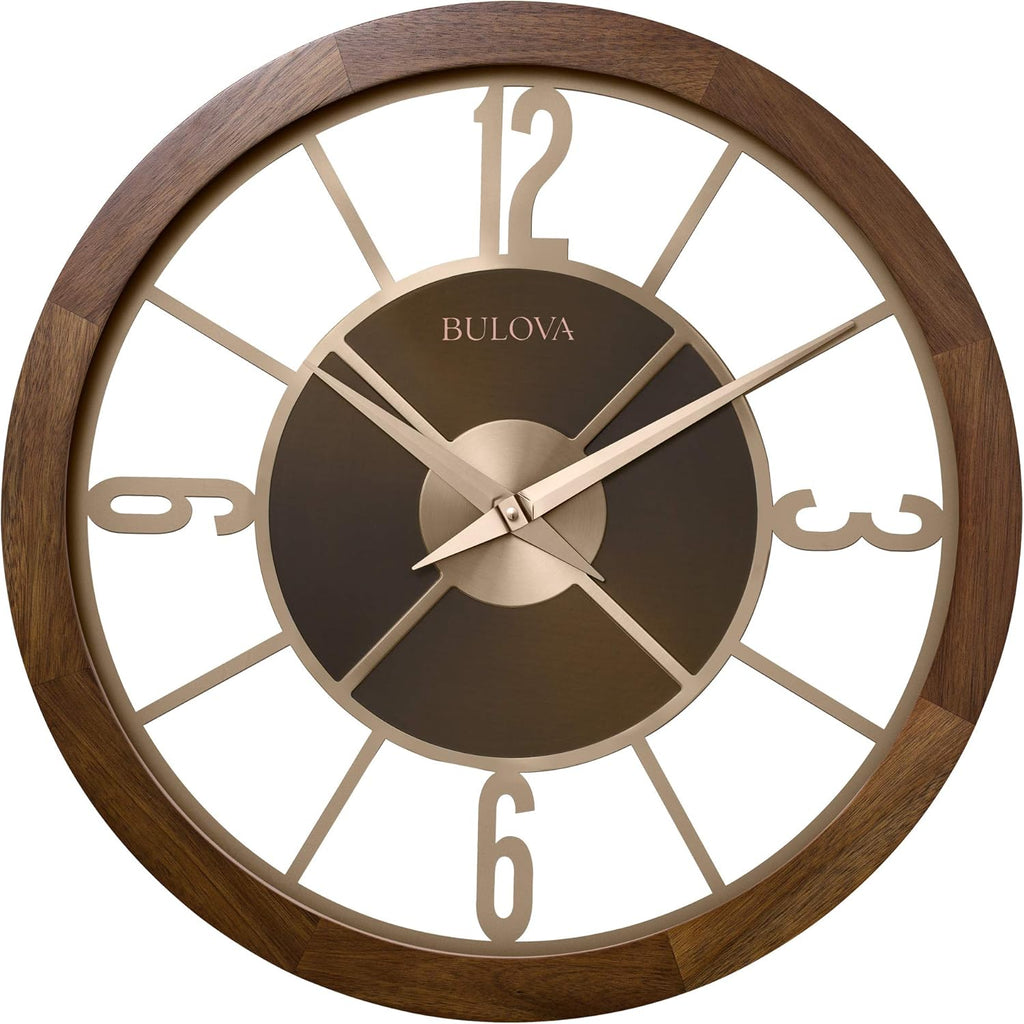 Natural Wood Bluetooth Wall Clock U4397