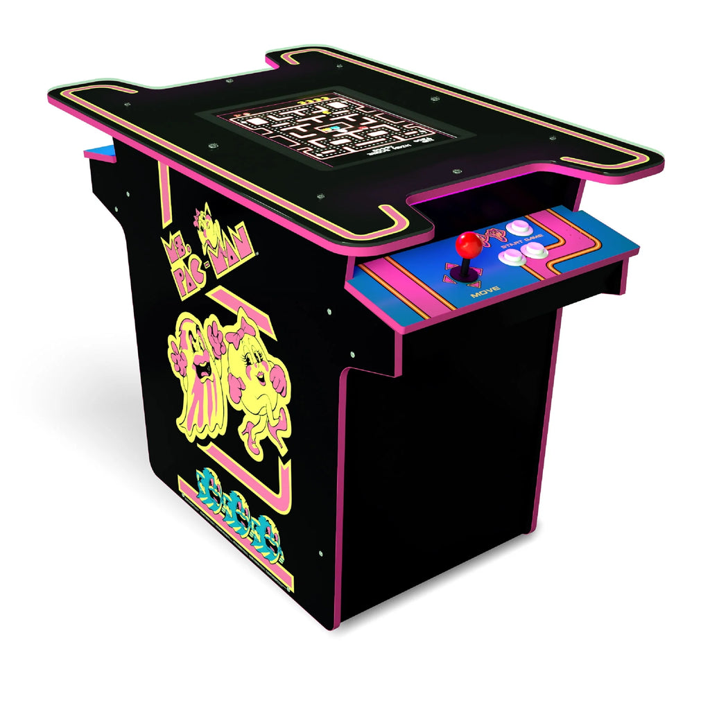 Black Head-to-Head Arcade Table with 12 Games J54491