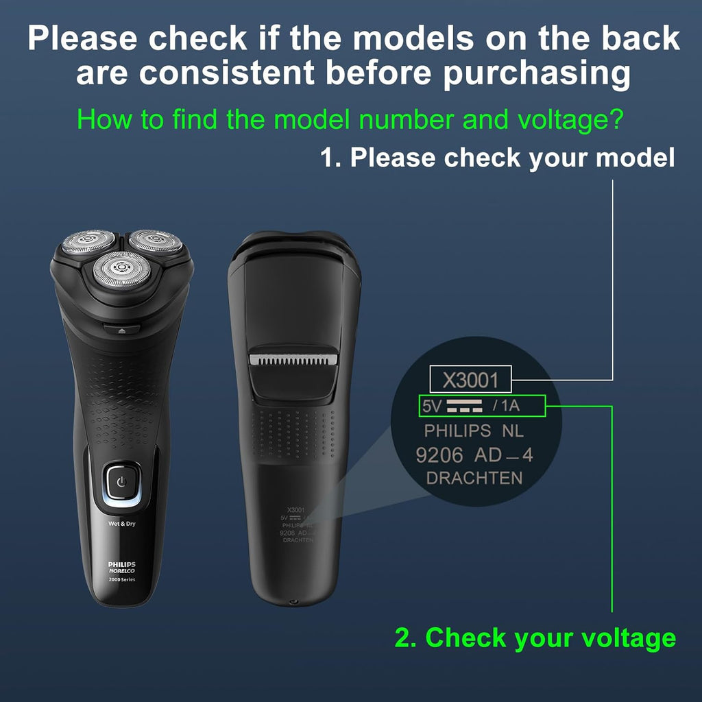 USB Charging Cable for Philips Norelco Shaver L3570
