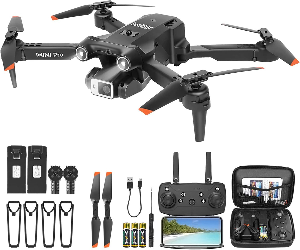 1080P HD FPV Mini Drone with Carrying Case, 2 Batteries L794
