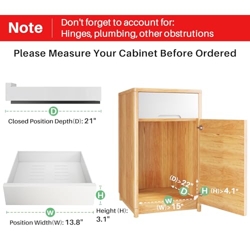 Expandable Slide out Drawer Cabinet Organizer V739323