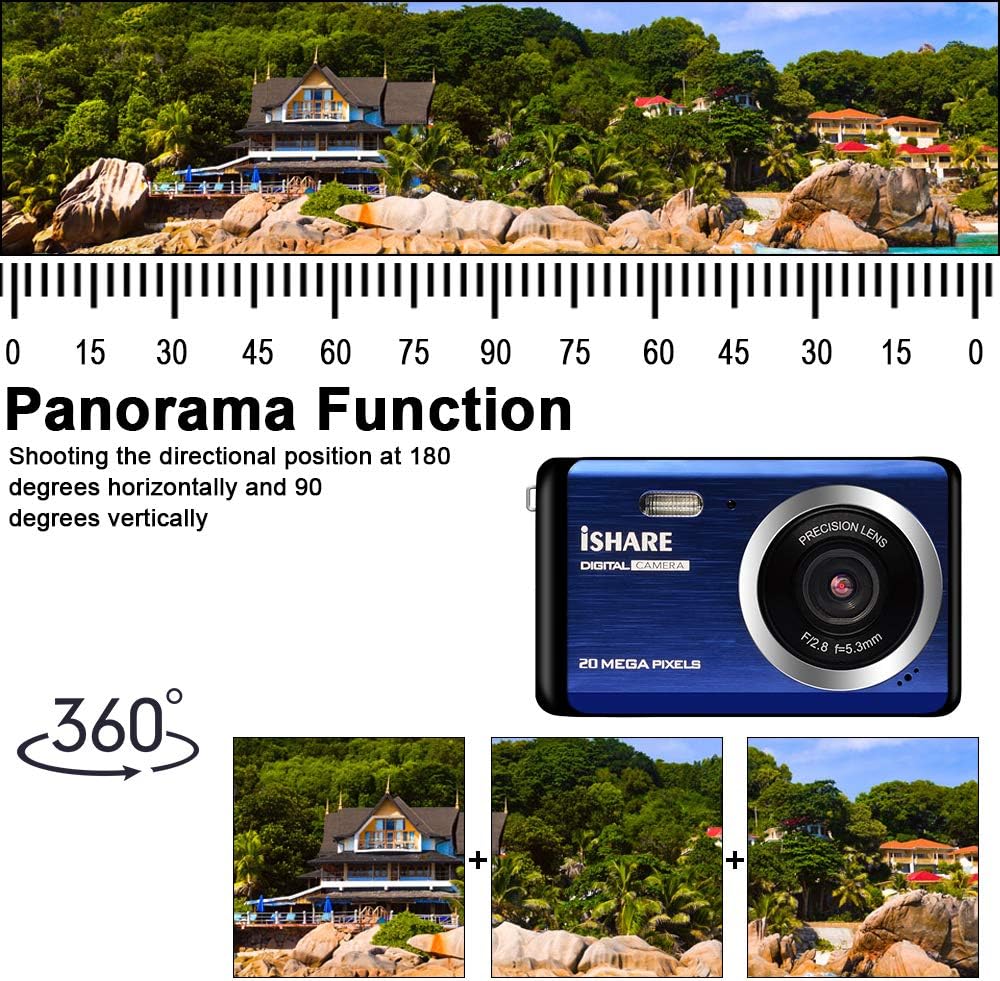 20MP Digital Camera with 8X Zoom C625842